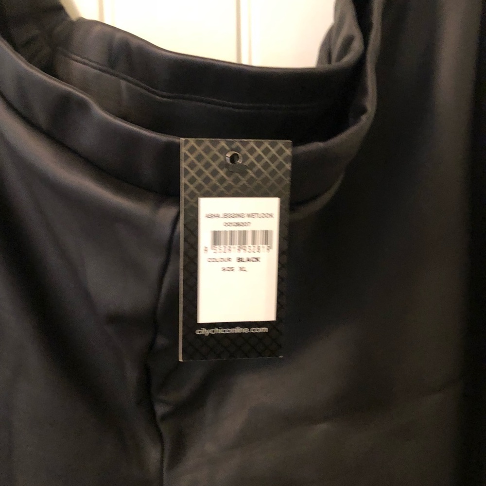 Plus size faux leather leggings.  City Chic nwt